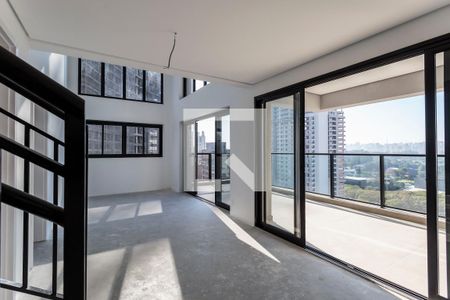 Sala de apartamento à venda com 2 quartos, 105m² em Indianópolis, São Paulo