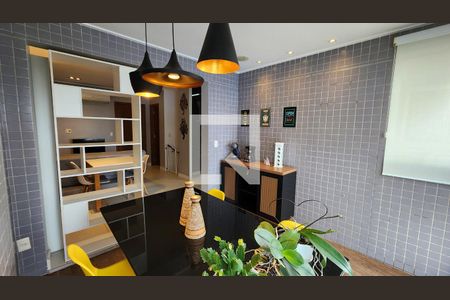 Varanda da Sala de apartamento para alugar com 3 quartos, 87m² em Pompéia, Santos