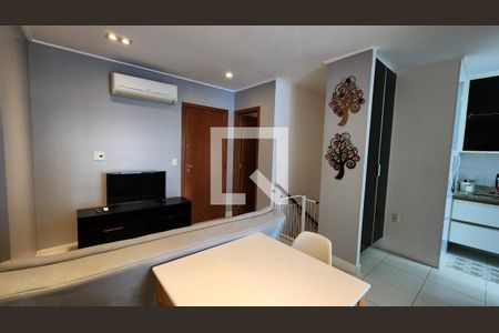 Sala de apartamento para alugar com 3 quartos, 87m² em Pompéia, Santos