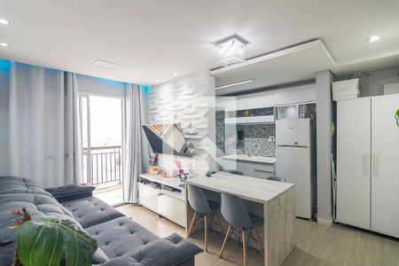 Sala de apartamento à venda com 2 quartos, 51m² em Utinga, Santo André