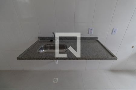 Cozinha e Área de Serviço de apartamento para alugar com 2 quartos, 40m² em Vila Taquari, São Paulo