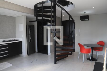 Sala de apartamento para alugar com 1 quarto, 95m² em Vila Clementino, São Paulo