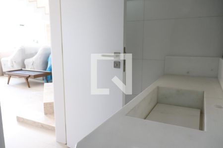 lavabo na sala de casa à venda com 4 quartos, 480m² em Rio Branco, São Leopoldo