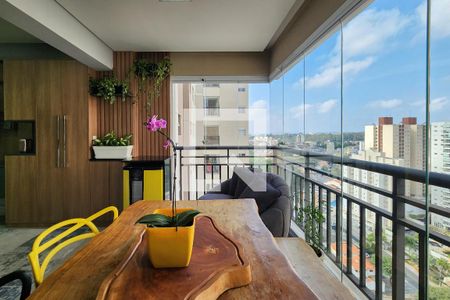 Varanda Gourmet de apartamento à venda com 3 quartos, 93m² em Baeta Neves, São Bernardo do Campo