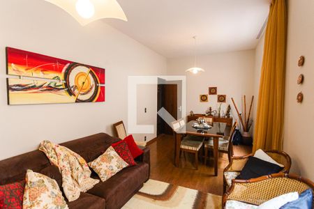 Sala de apartamento à venda com 3 quartos, 95m² em Santo Antônio, Belo Horizonte