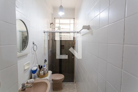 Banheiro da Suíte de apartamento à venda com 3 quartos, 95m² em Santo Antônio, Belo Horizonte