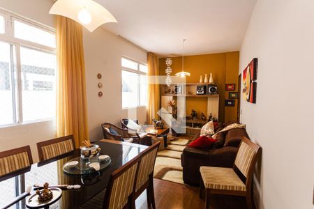 Sala de apartamento à venda com 3 quartos, 95m² em Santo Antônio, Belo Horizonte