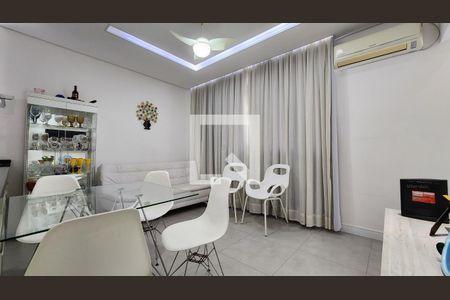 Sala de apartamento para alugar com 1 quarto, 54m² em Boqueirão, Santos