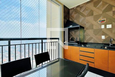 Varanda gourmet de apartamento para alugar com 2 quartos, 68m² em Jardim Flor da Montanha, Guarulhos