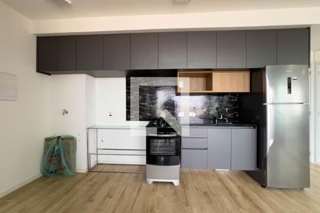 Sala e cozinha de apartamento à venda com 2 quartos, 62m² em Vila Mariana, São Paulo