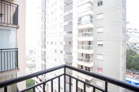 Varanda da Sala de apartamento para alugar com 2 quartos, 52m² em Centro, Diadema