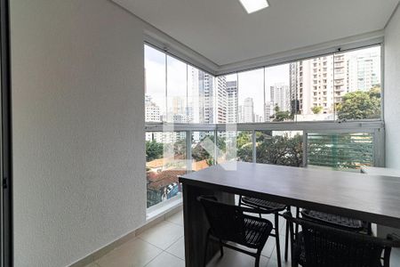 Varanda de apartamento para alugar com 1 quarto, 42m² em Paraíso, São Paulo