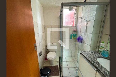 banheiro de apartamento à venda com 2 quartos, 50m² em Diamante, Belo Horizonte