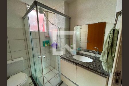 banheiro de apartamento à venda com 2 quartos, 50m² em Diamante, Belo Horizonte