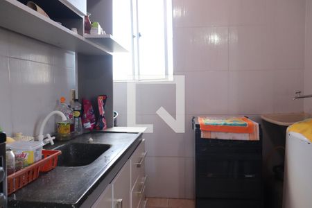 Cozinha de apartamento à venda com 2 quartos, 52m² em Duque de Caxias, São Leopoldo