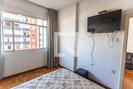 Suíte de apartamento à venda com 3 quartos, 110m² em Centro, Belo Horizonte