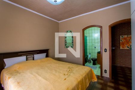 Quarto 1 - Suíte de casa à venda com 3 quartos, 300m² em Vila Scarpelli, Santo André