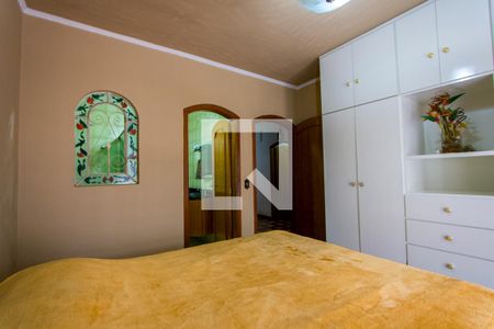 Quarto 1 - Suíte de casa à venda com 3 quartos, 300m² em Vila Scarpelli, Santo André