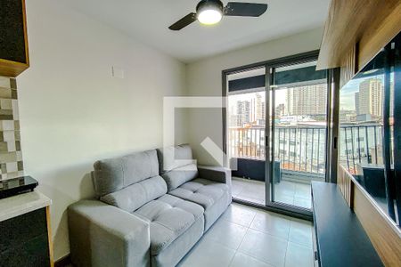 Sala de apartamento à venda com 1 quarto, 36m² em Vila Firmiano Pinto, São Paulo