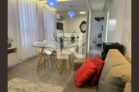 Sala de apartamento à venda com 3 quartos, 60m² em Graça, Belo Horizonte