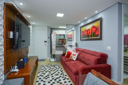 Sala de apartamento à venda com 3 quartos, 58m² em Usina Piratininga, São Paulo