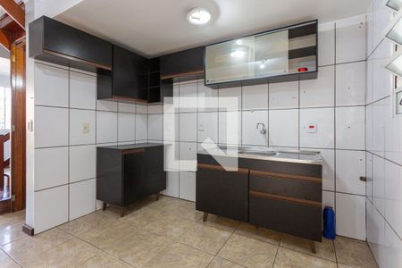 Cozinha de casa de condomínio à venda com 2 quartos, 77m² em Sarandi, Porto Alegre