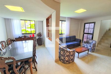 Sala de apartamento à venda com 3 quartos, 202m² em Anchieta, Belo Horizonte