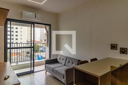 Sala de apartamento para alugar com 1 quarto, 30m² em São Judas, São Paulo