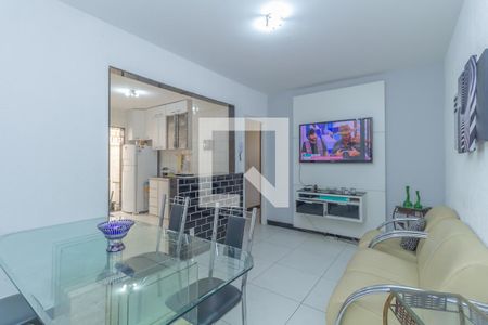 Sala de apartamento à venda com 3 quartos, 70m² em Santa Branca, Belo Horizonte