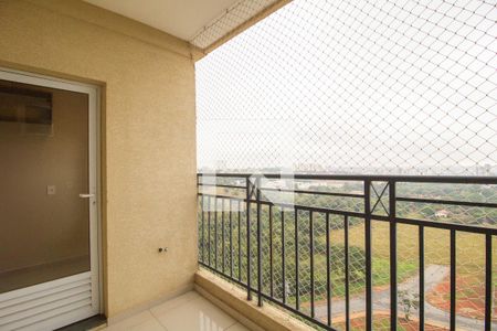 Varanda da Sala de apartamento para alugar com 2 quartos, 48m² em Parque Campolim, Sorocaba