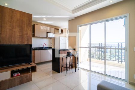 Sala de apartamento para alugar com 2 quartos, 48m² em Parque Campolim, Sorocaba