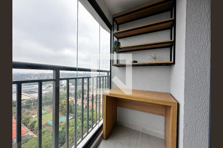 Varanda de apartamento para alugar com 1 quarto, 33m² em Santo Amaro, São Paulo