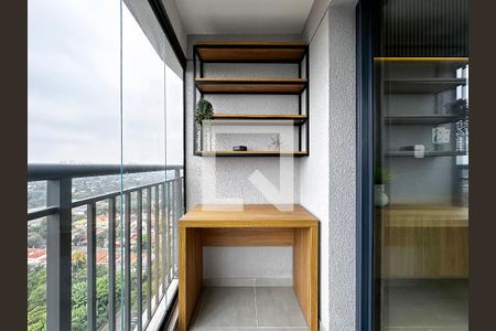 Varanda de apartamento para alugar com 1 quarto, 33m² em Santo Amaro, São Paulo