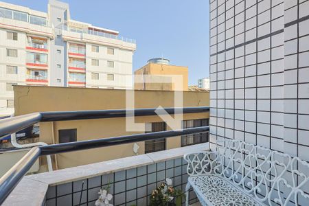 Varanda da Sala de apartamento à venda com 3 quartos, 95m² em Padre Eustáquio, Belo Horizonte