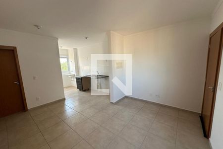 Sala de apartamento para alugar com 2 quartos, 45m² em Valentina Figueiredo, Ribeirão Preto