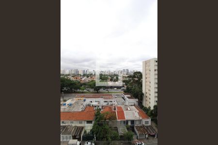 Vista da Suíte de kitnet/studio à venda com 1 quarto, 26m² em Vila Olímpia, São Paulo