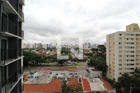 Vista da Varanda de kitnet/studio à venda com 1 quarto, 26m² em Vila Olímpia, São Paulo