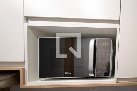 Detalhe da cozinha de kitnet/studio para alugar com 1 quarto, 17m² em Novo Mundo, Curitiba