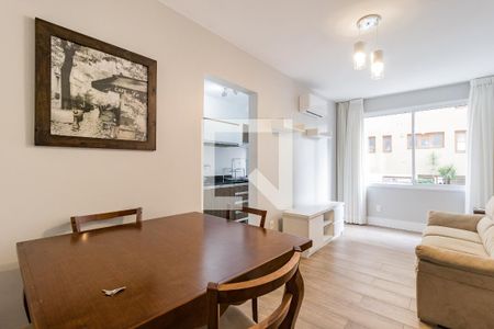 Sala de apartamento para alugar com 1 quarto, 43m² em Bela Vista, Porto Alegre