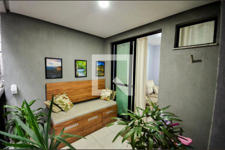 Varanda da Sala de apartamento à venda com 2 quartos, 75m² em Maracanã, Rio de Janeiro