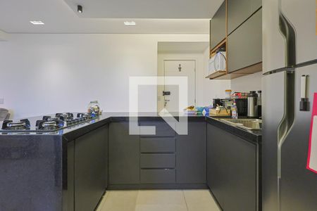 Cozinha de apartamento à venda com 1 quarto, 51m² em São Geraldo, Belo Horizonte