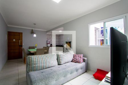 Sala de apartamento à venda com 3 quartos, 75m² em Paraíso, Santo André