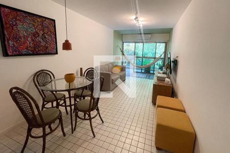 Sala de apartamento à venda com 1 quarto, 64m² em Lagoa, Rio de Janeiro