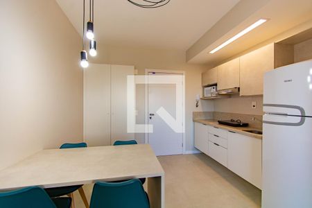 Sala/Cozinha  de kitnet/studio à venda com 1 quarto, 38m² em Marechal Rondon, Canoas