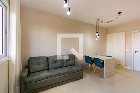 Sala/Cozinha  de kitnet/studio à venda com 1 quarto, 38m² em Marechal Rondon, Canoas