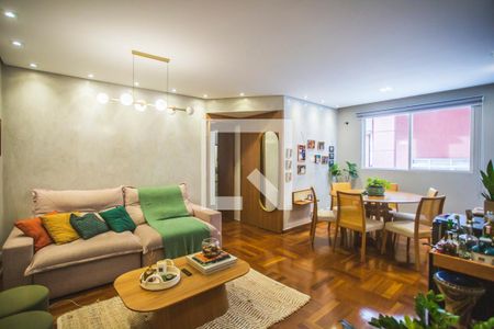 Sala de Estar de apartamento à venda com 2 quartos, 80m² em Mirandópolis, São Paulo