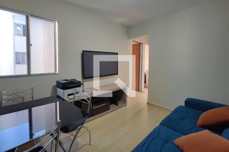 Sala de apartamento para alugar com 2 quartos, 58m² em Vila Abaeté, Campinas