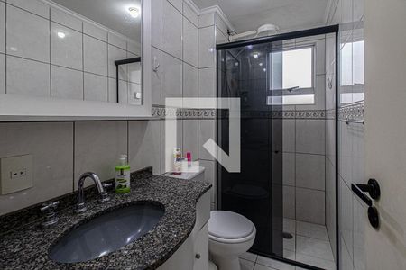 banheiro social de apartamento para alugar com 1 quarto, 60m² em Vila Santa Teresa (zona Sul), São Paulo