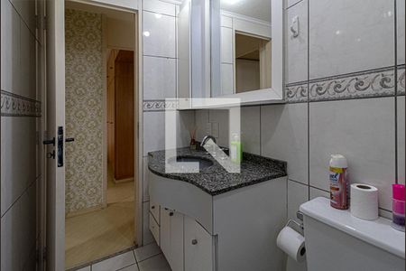 banheiro social de apartamento para alugar com 1 quarto, 60m² em Vila Santa Teresa (zona Sul), São Paulo