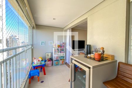 Varanda Gourmet de apartamento à venda com 3 quartos, 84m² em Centro, São Bernardo do Campo